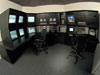 Photo of the audiovisual control center