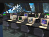 Image of FutureFlight Central set up for a space station simulation