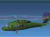 Blackhawk helicopter computer graphic image
