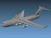 C-17 aircraft computer graphic image